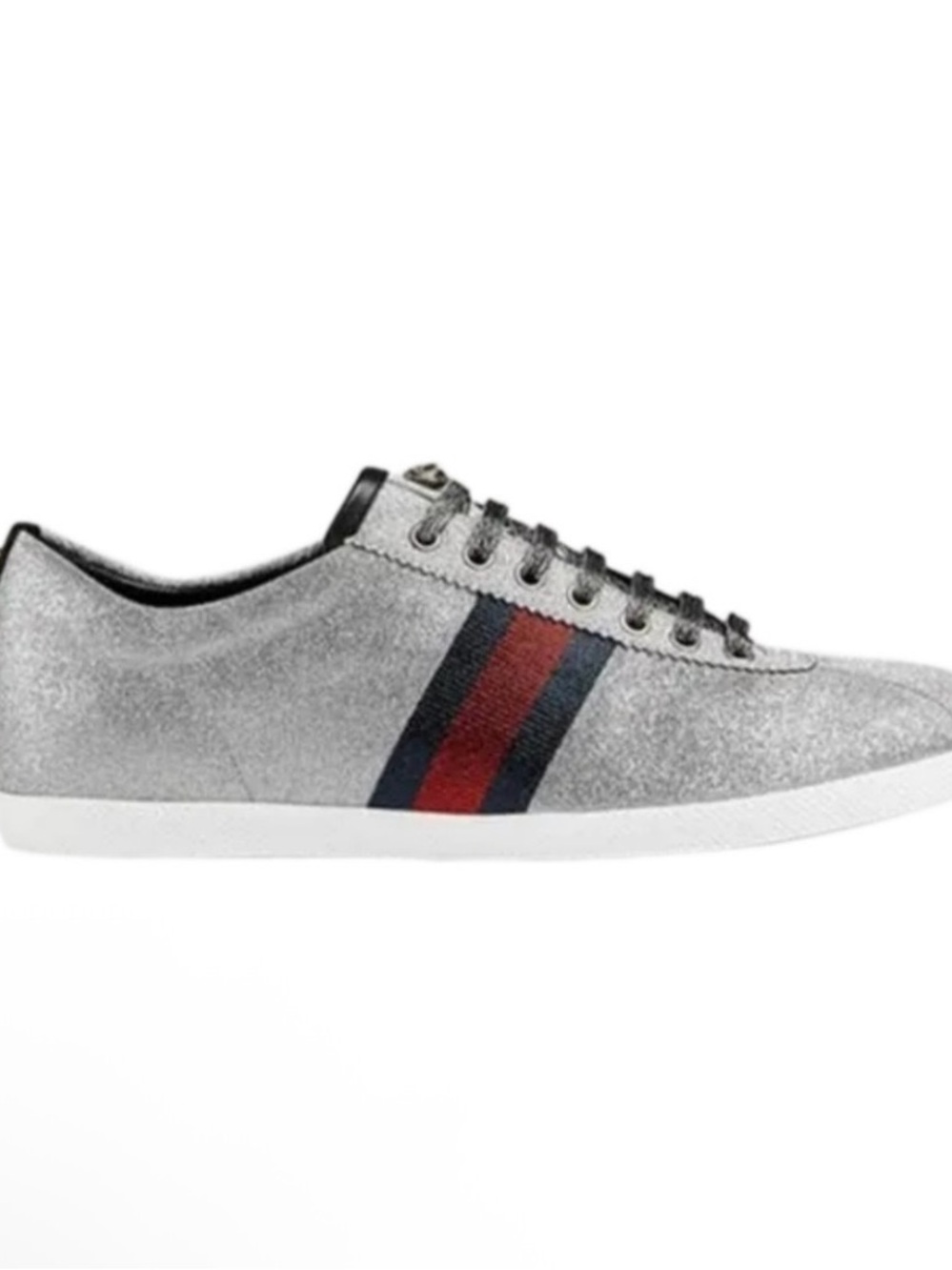 Gucci Web Bambi Sneakers 'GLITTER STUDS' IOB Size US 9/ GUCCI 8 MSRP $980